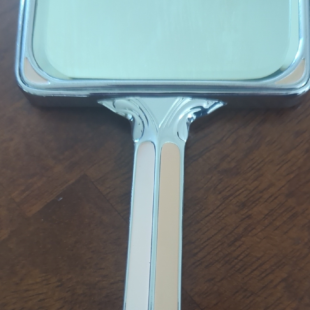 Source Unknown Cream Hand Mirror - Picture 5 of 7